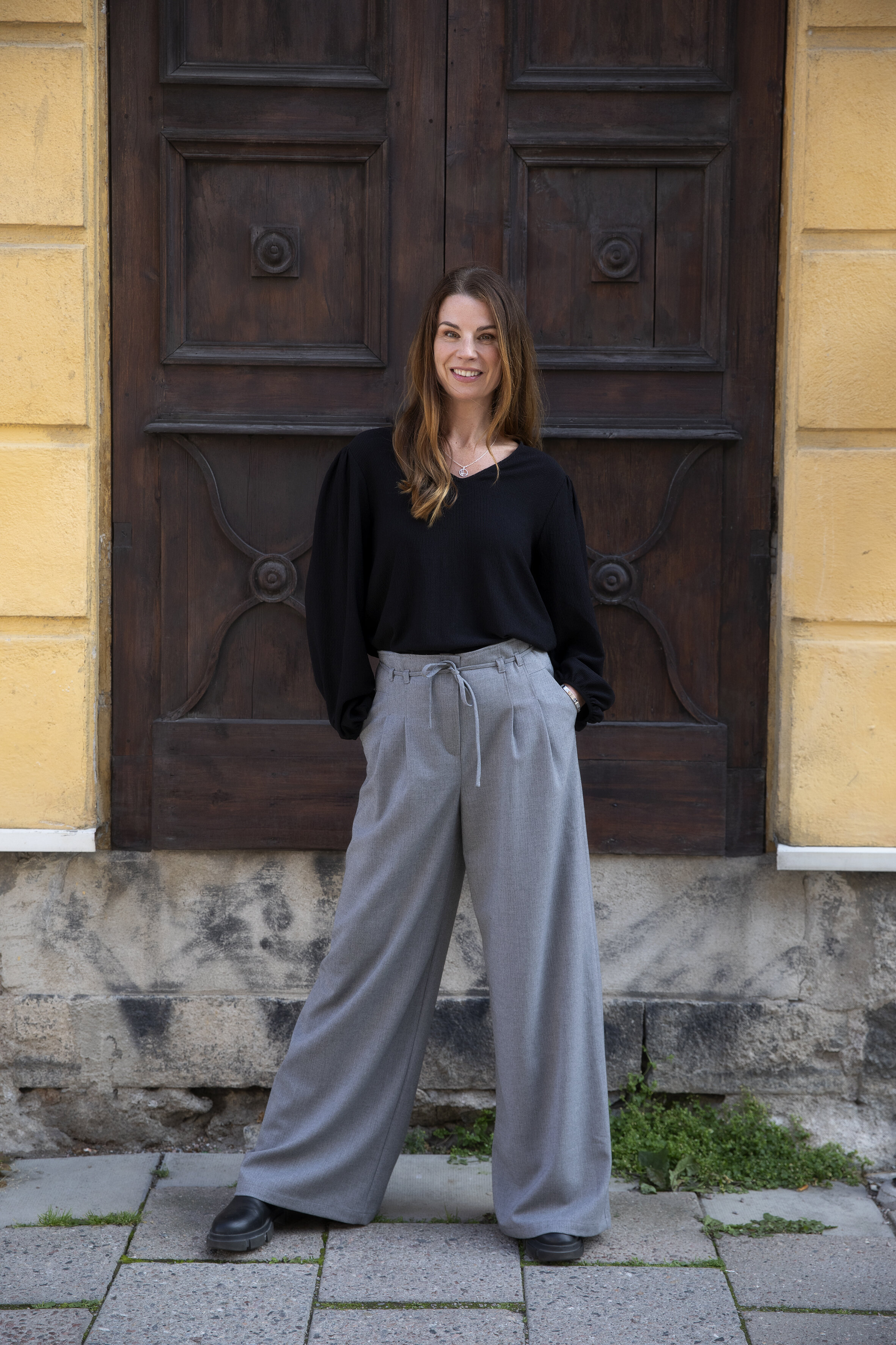 Teresa pants - derby grey