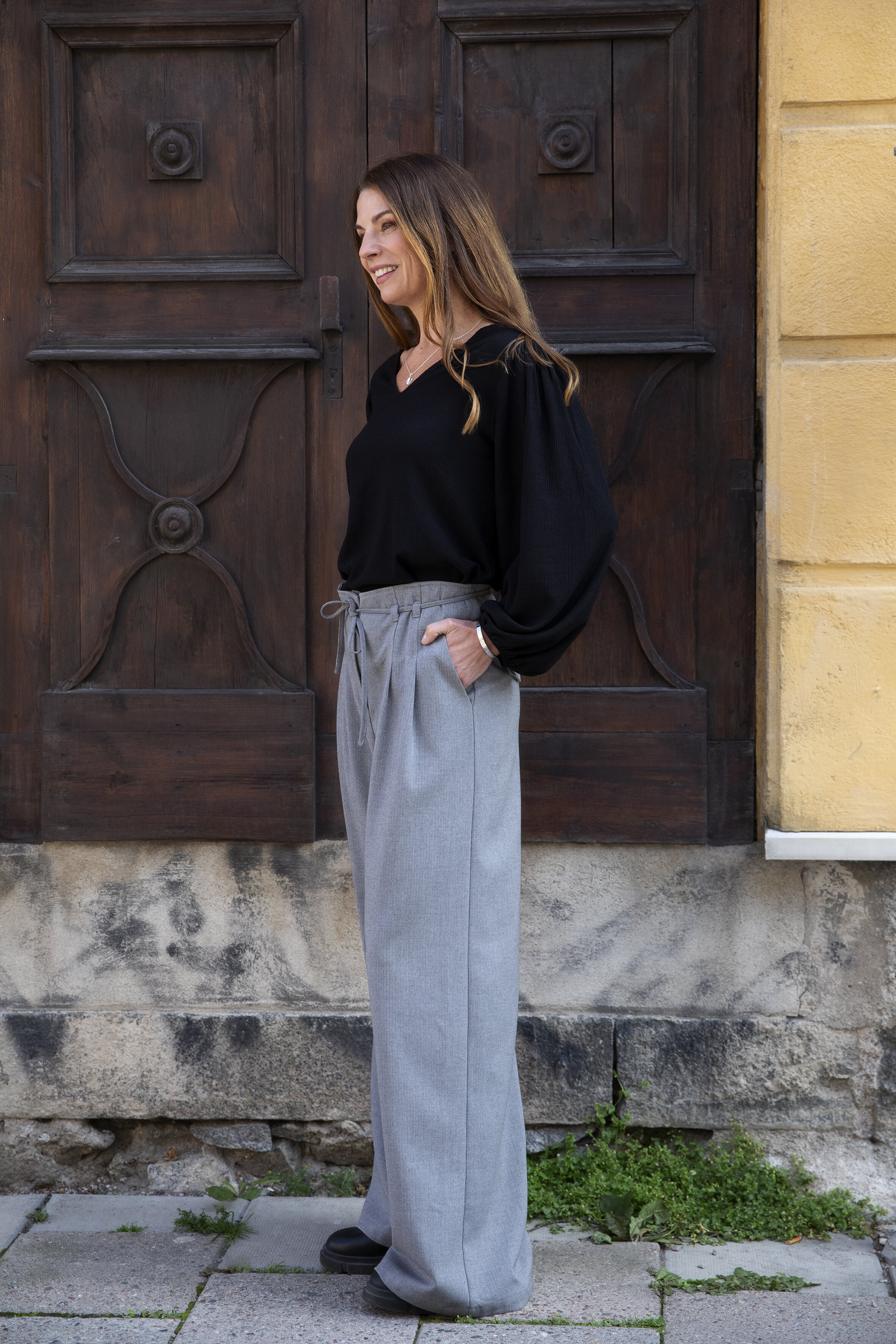 Teresa pants - derby grey