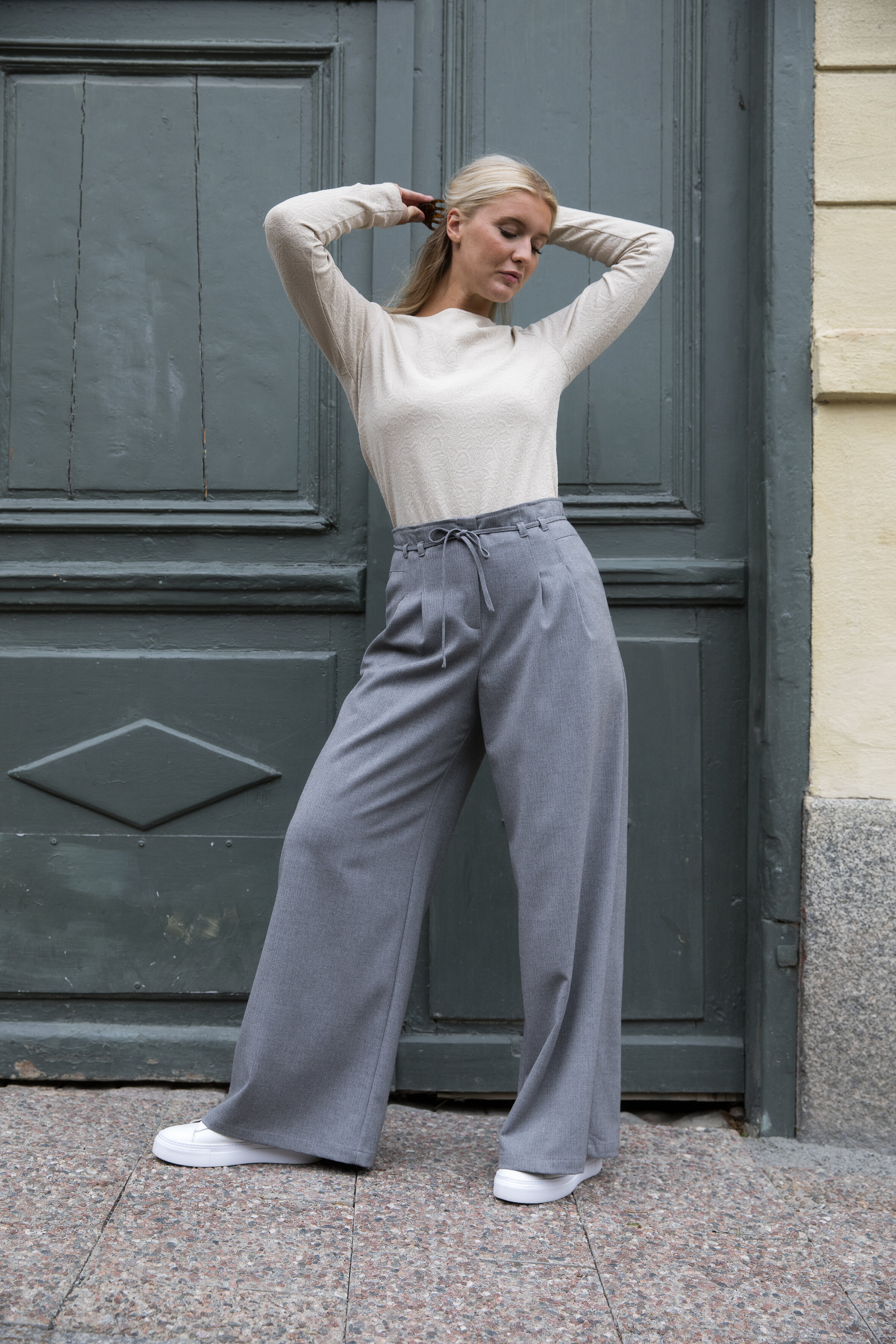 Teresa pants - derby grey