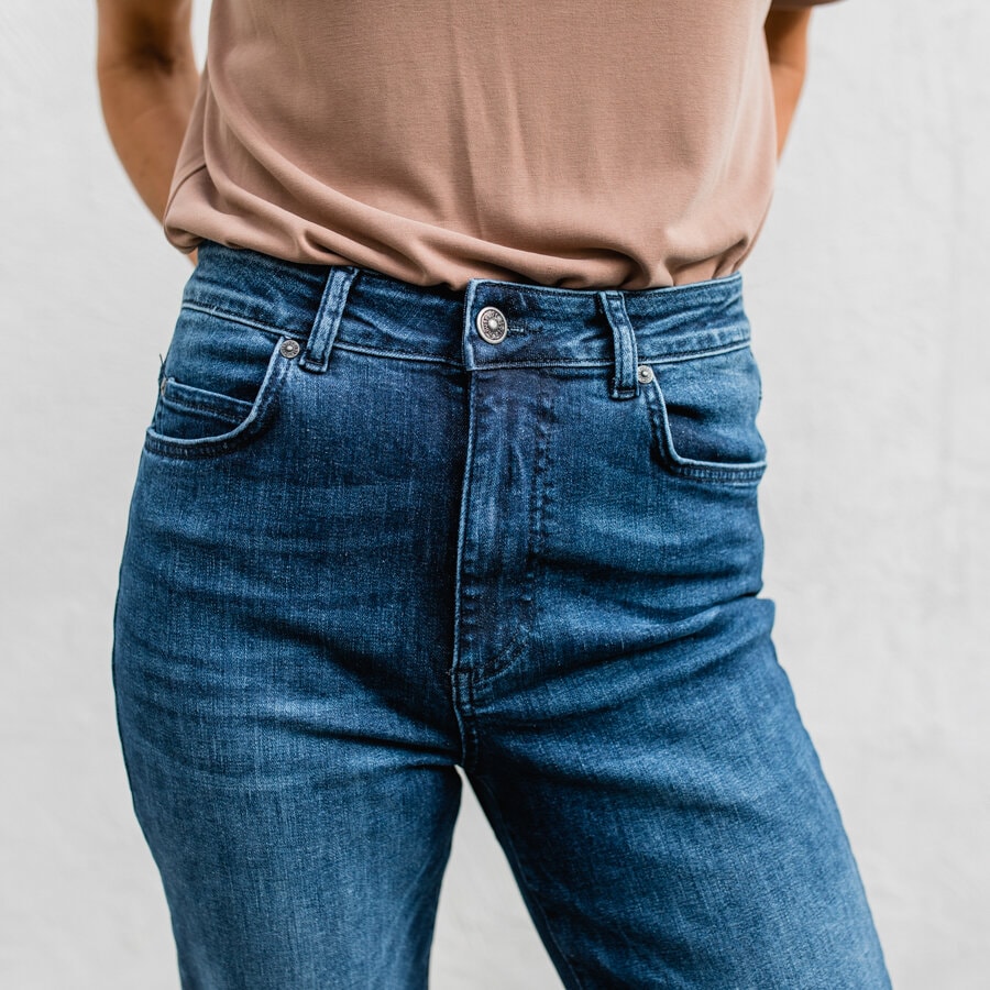 Steel jeans - dark blue