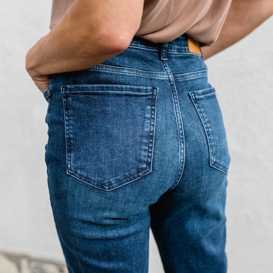 Steel jeans - dark blue