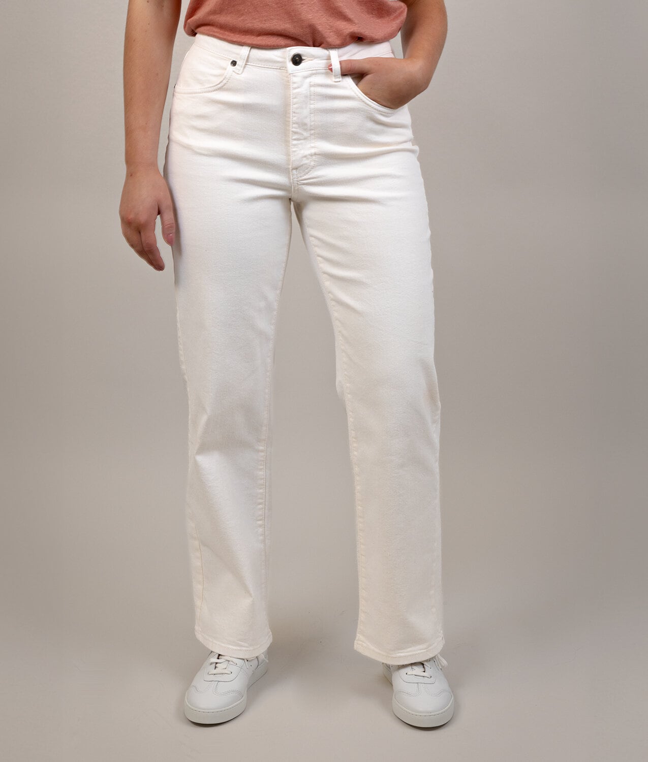 Emilia jeans - soft white