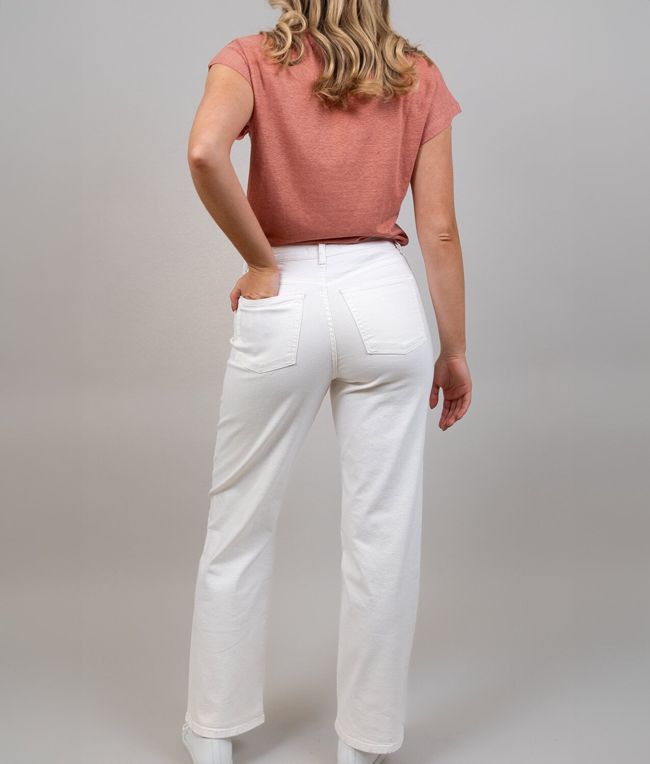 Emilia jeans - soft white