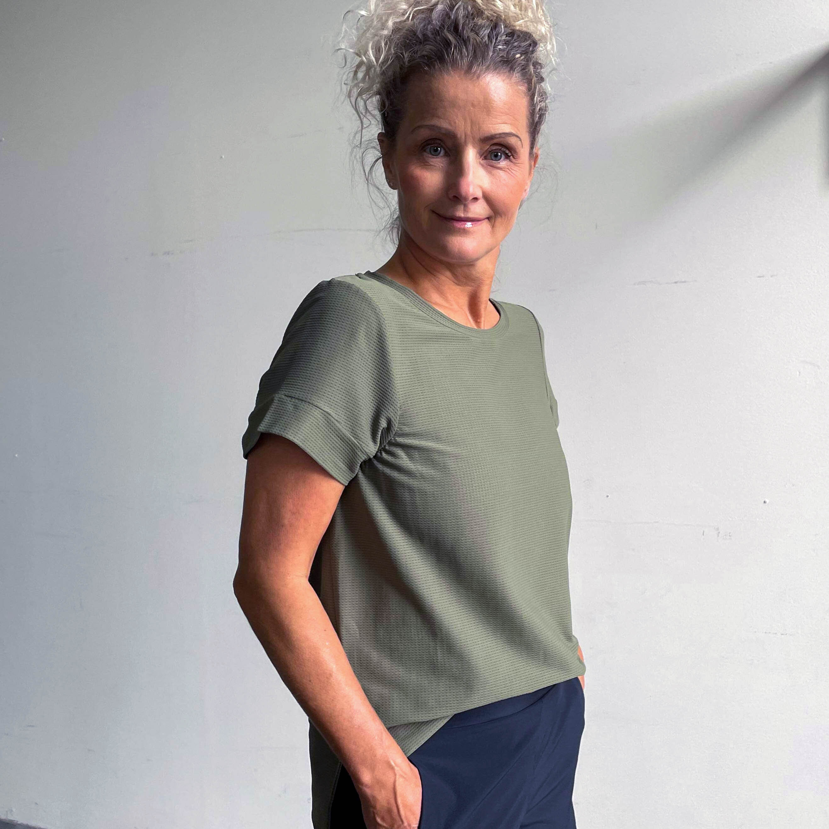 Molly top - moss