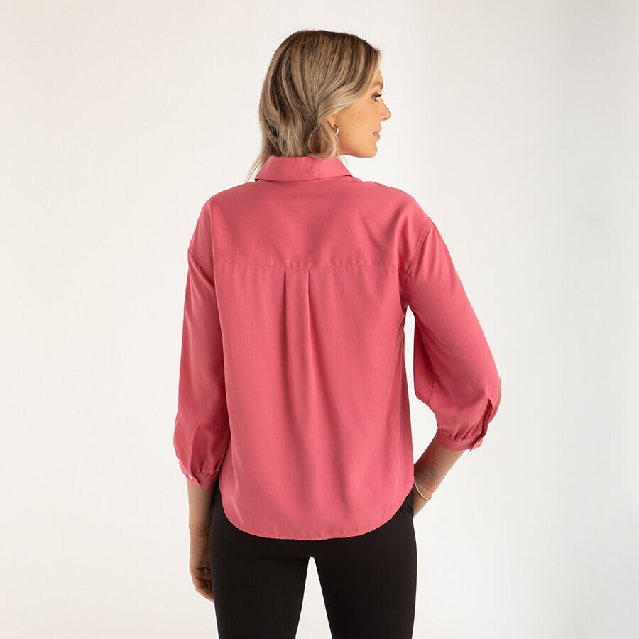 Aurora blouse - icy pink