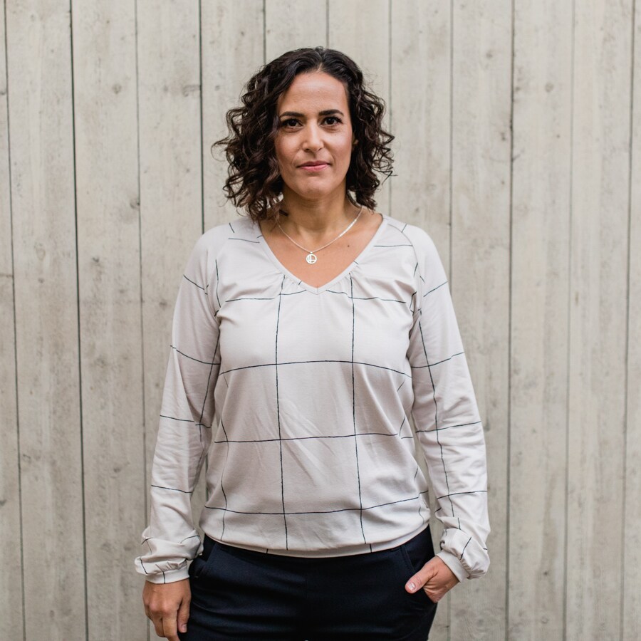 Rich blouse - London light champagne