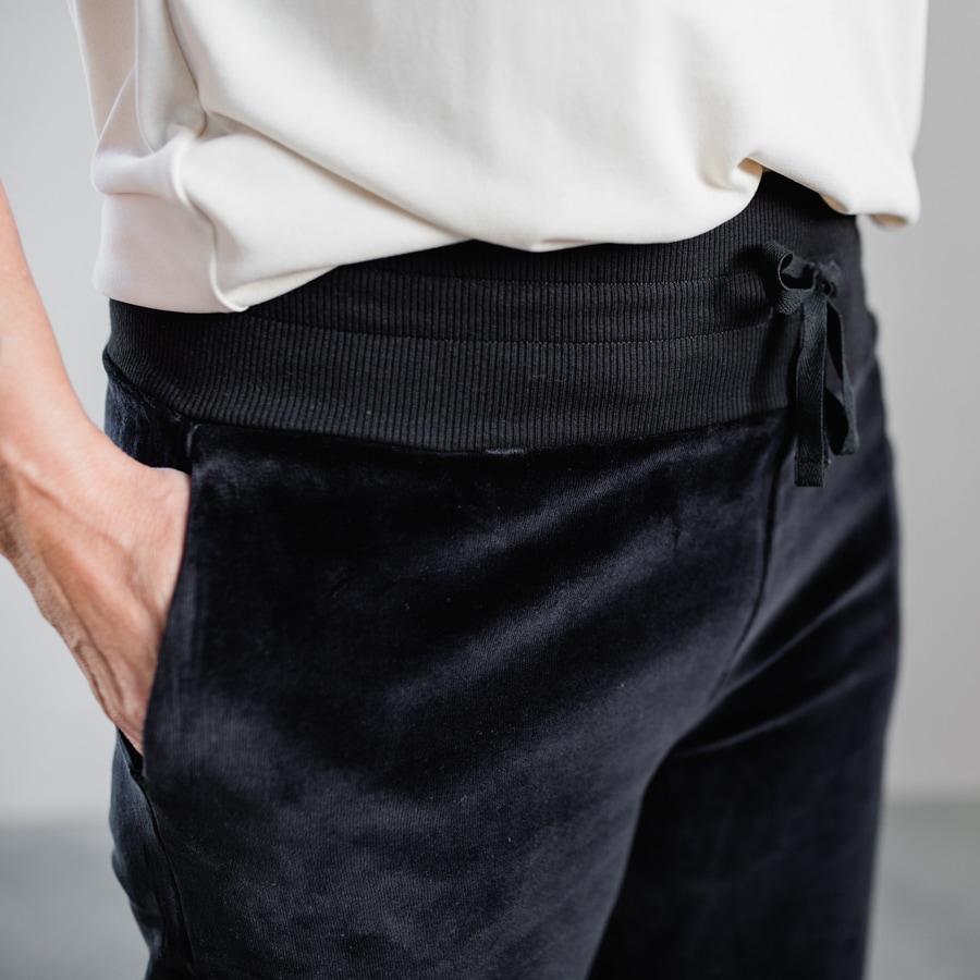 Joy pants - velour black