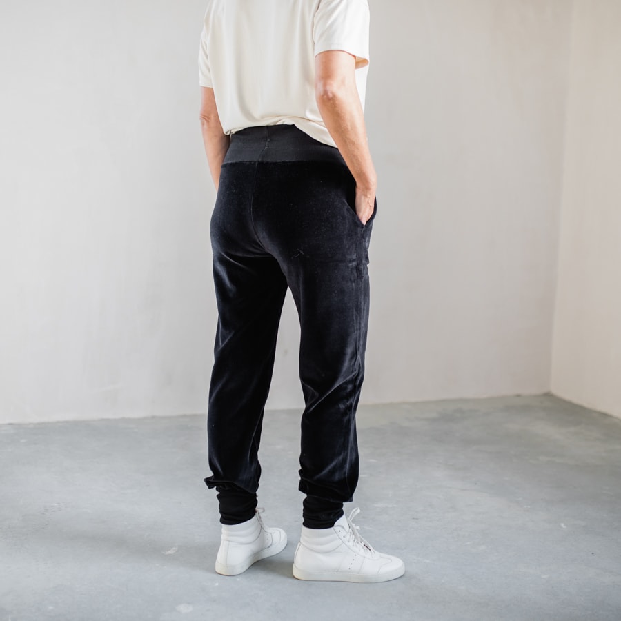 Joy pants - velour black