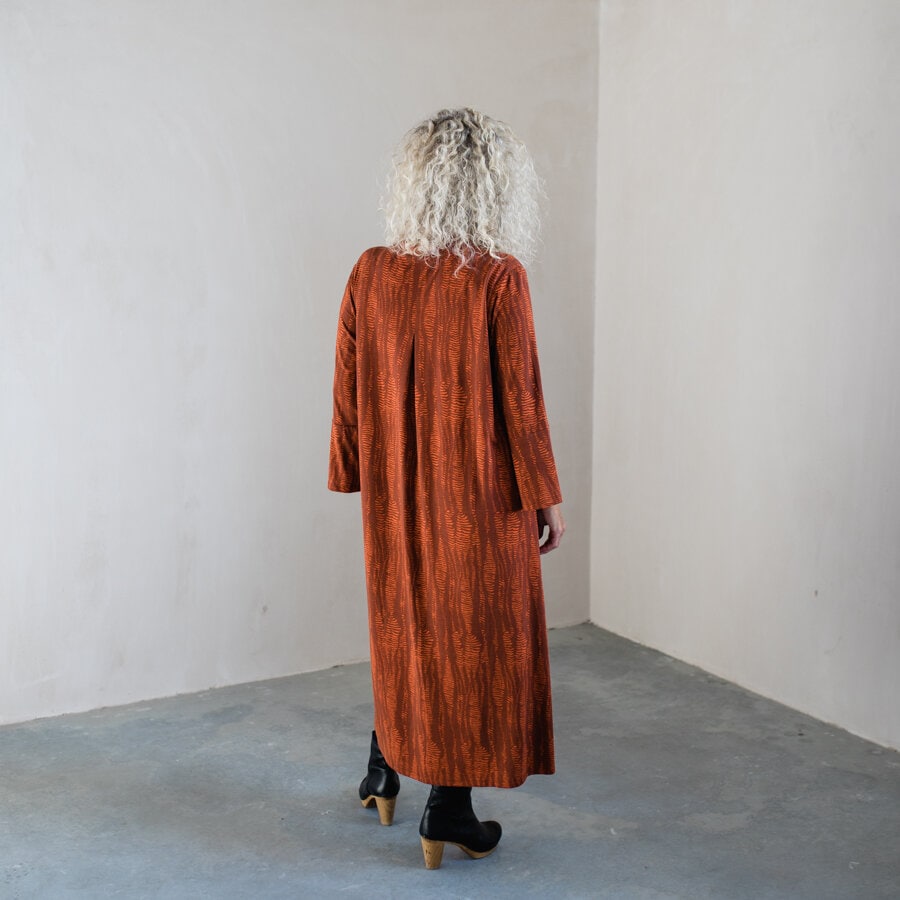 Date dress - collin root brown