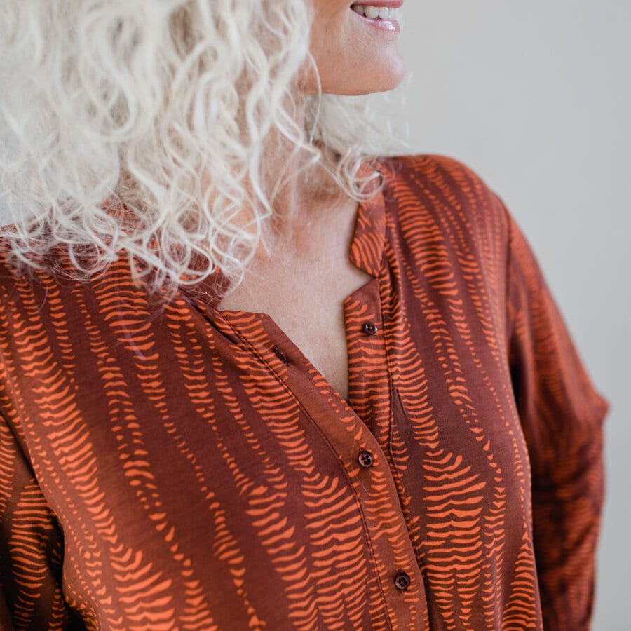 Date dress - collin root brown