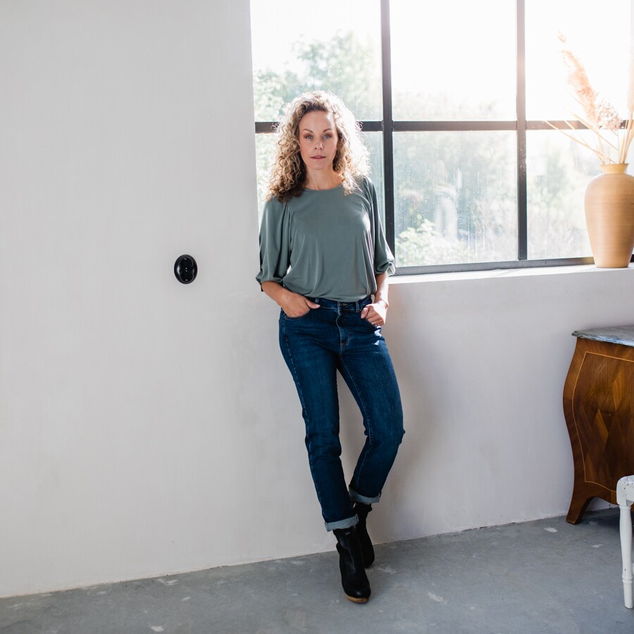 Wood jeans - dark blue