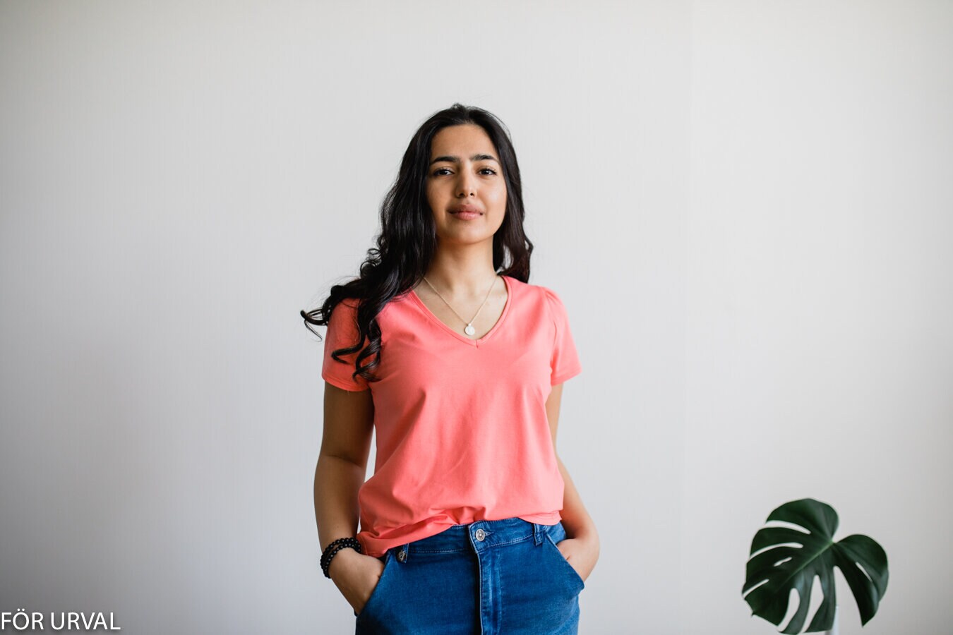 Mae top - bright coral