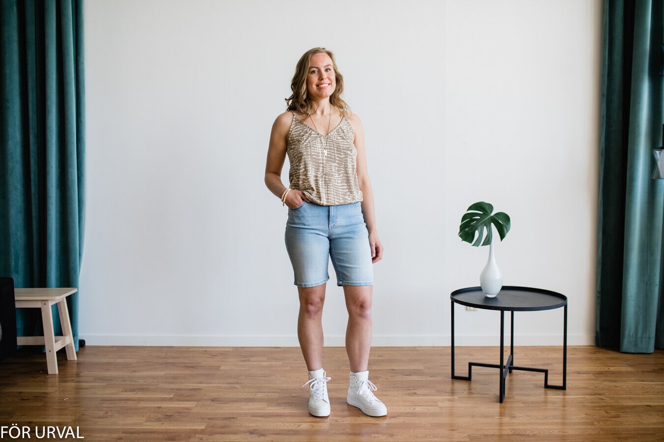 Wood jeans shorts  - light blue