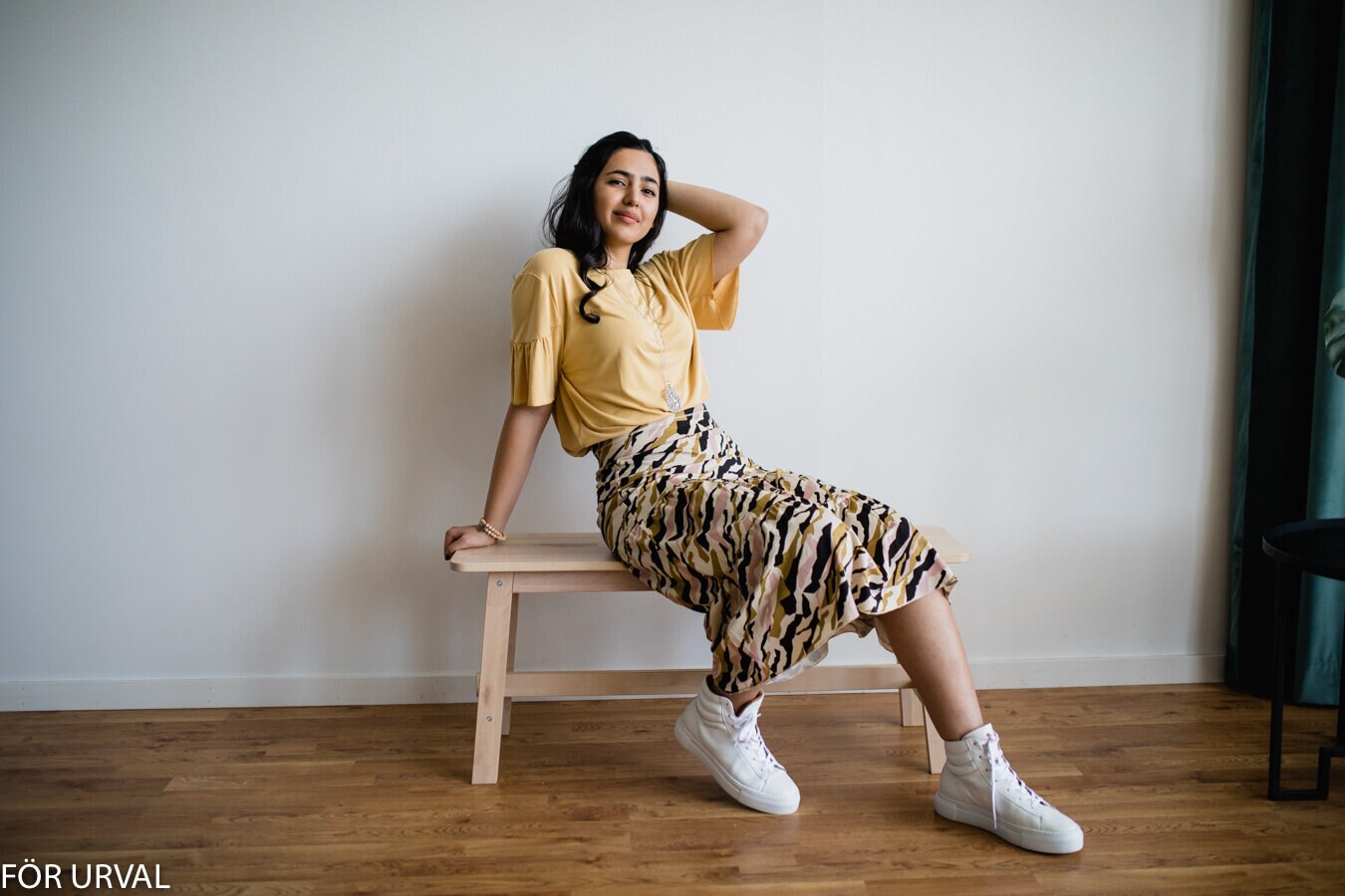 Focus skirt - mist shell