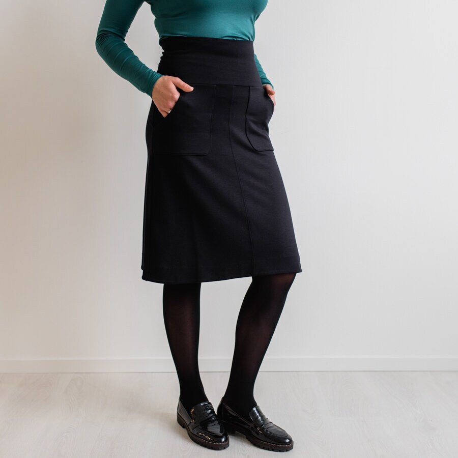 Silhuette skirt - black