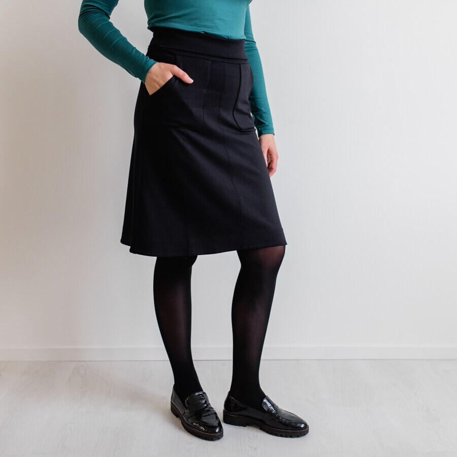 Silhuette skirt - black