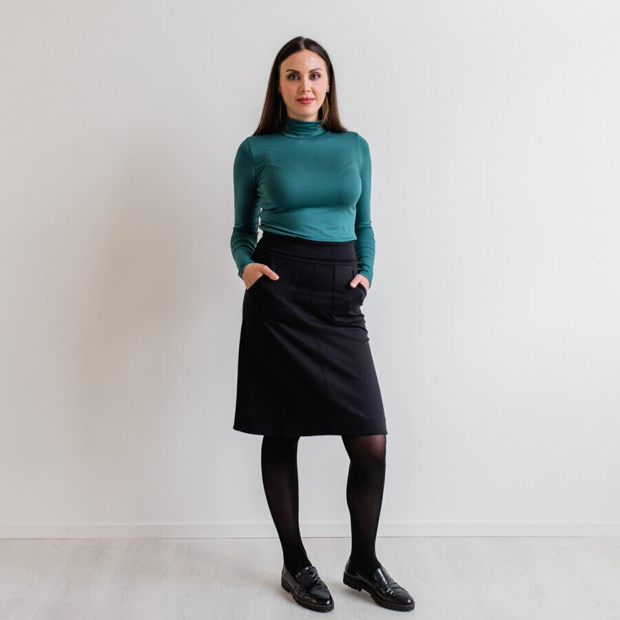 Silhuette skirt - black