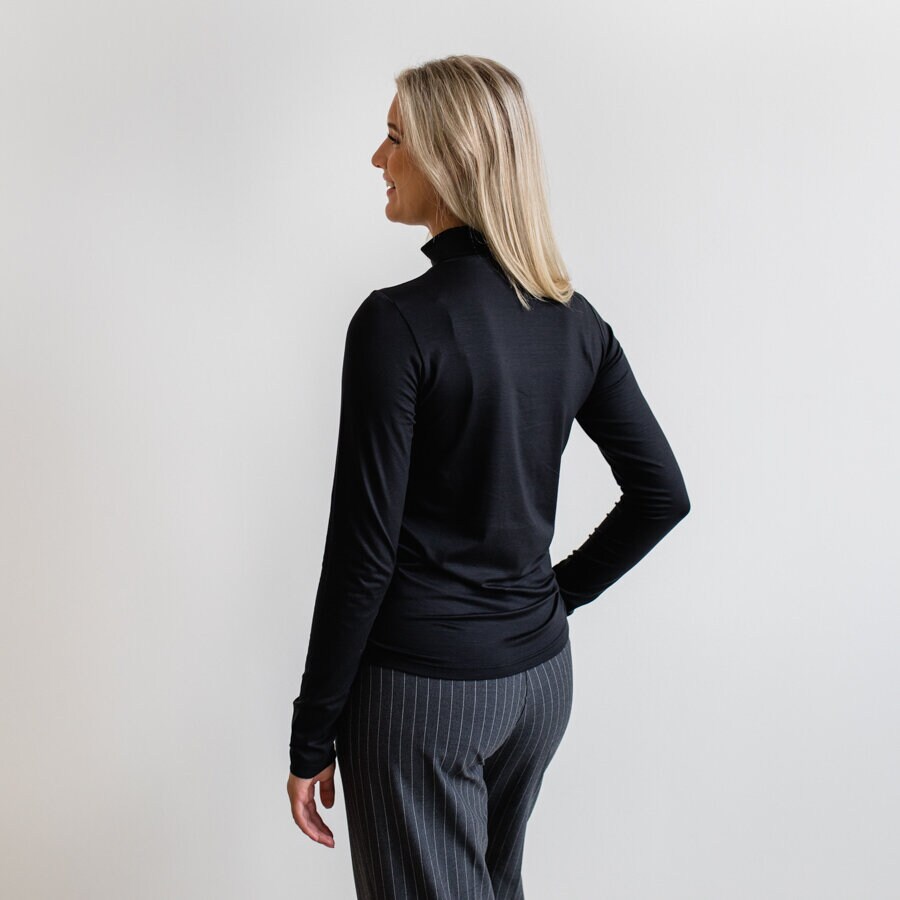 Hey Jude top - black
