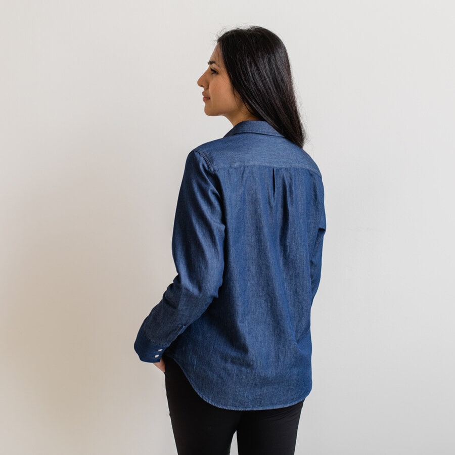 Alice shirt - denim blue