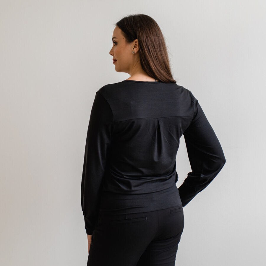 Syrup top - black