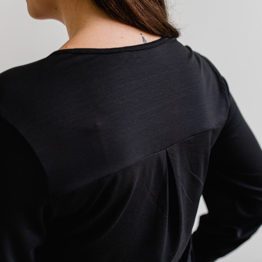 Syrup top - black