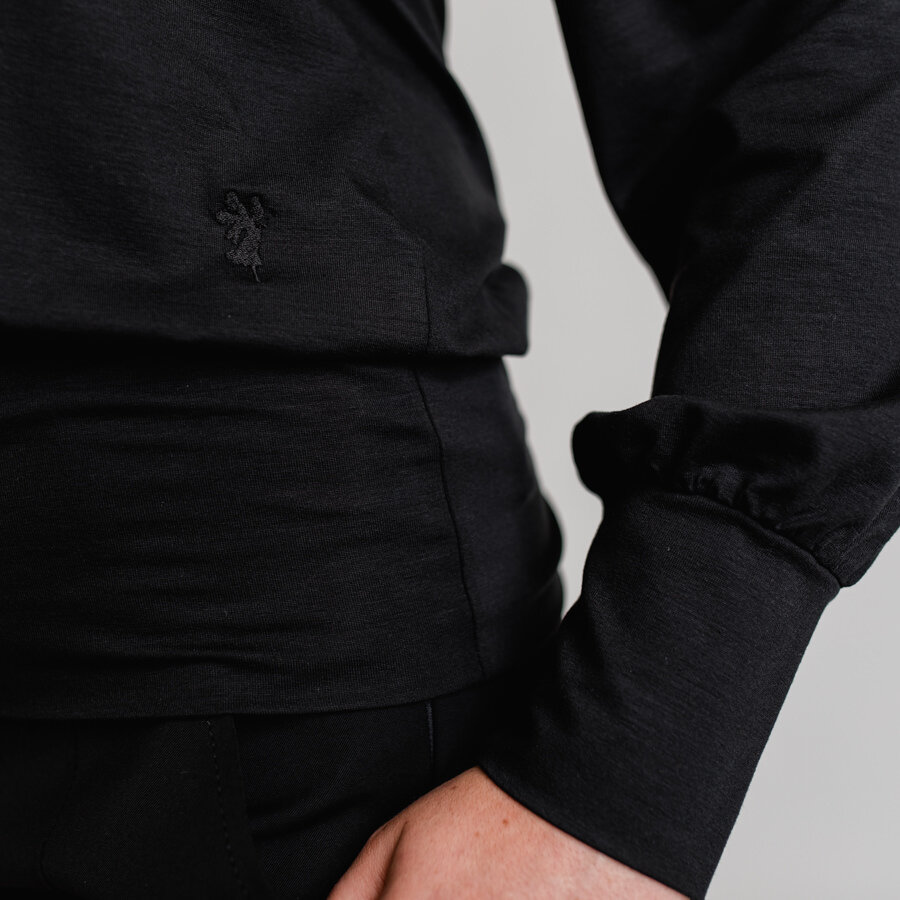Syrup top - black