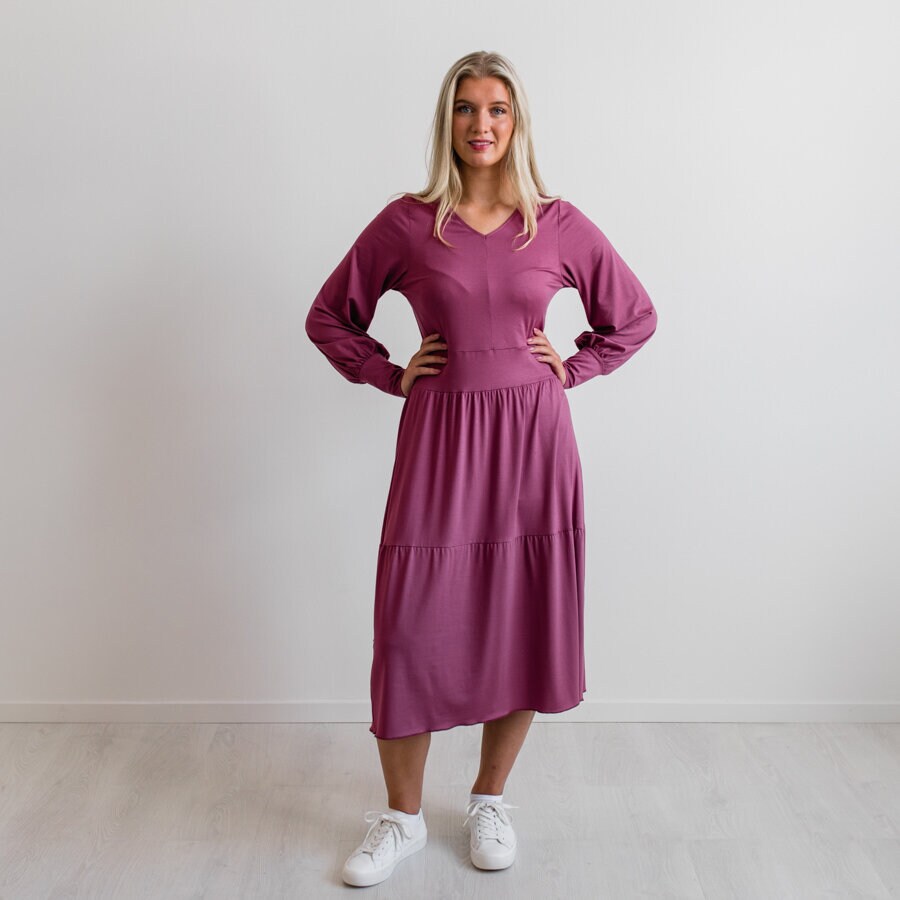 Sthlm dress - violet rose