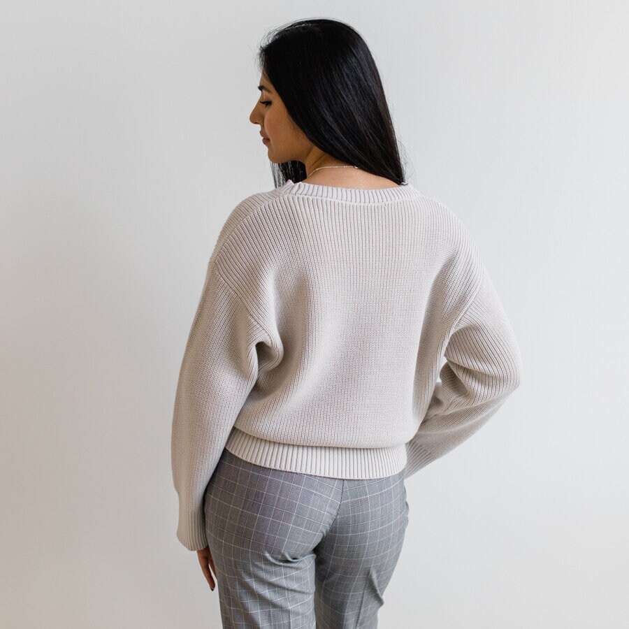 Rebecka knitted - seashell