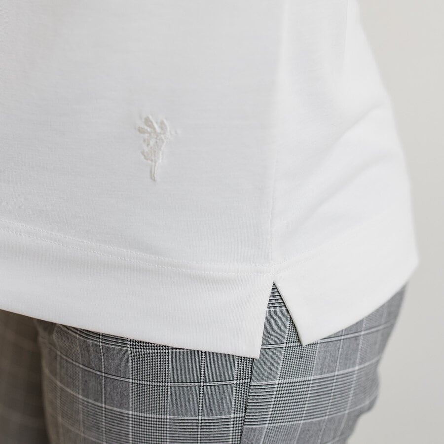 Shallow blouse - soft white