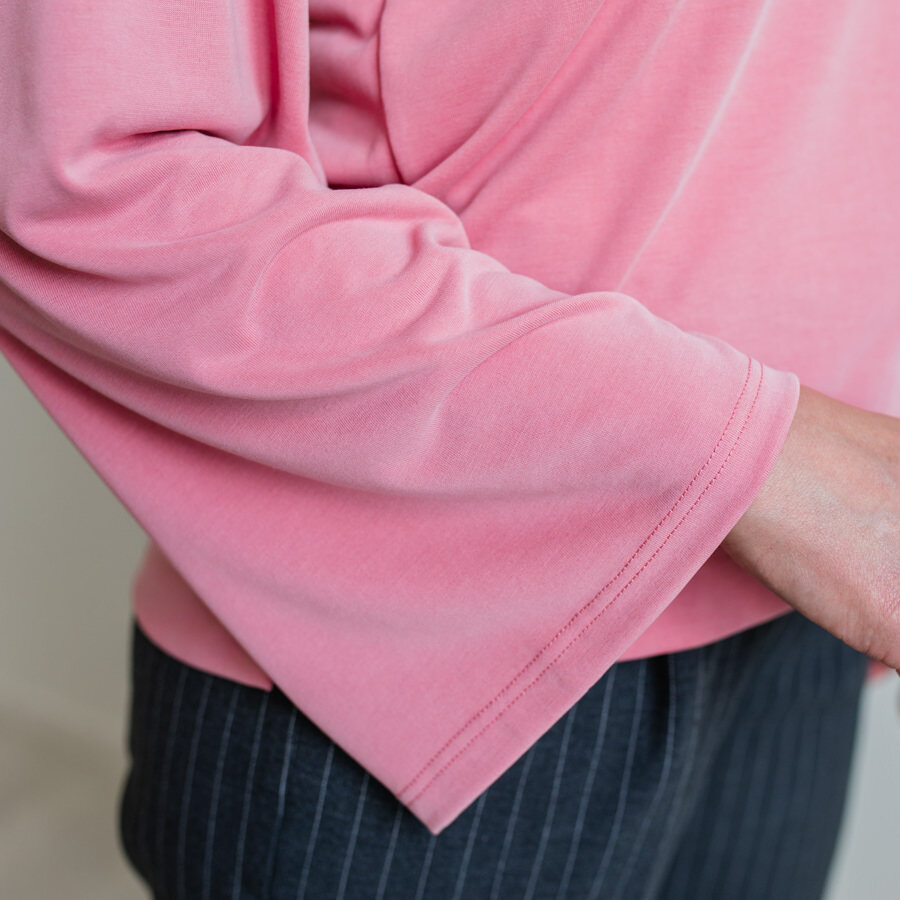 Shallow blouse - spring rouge
