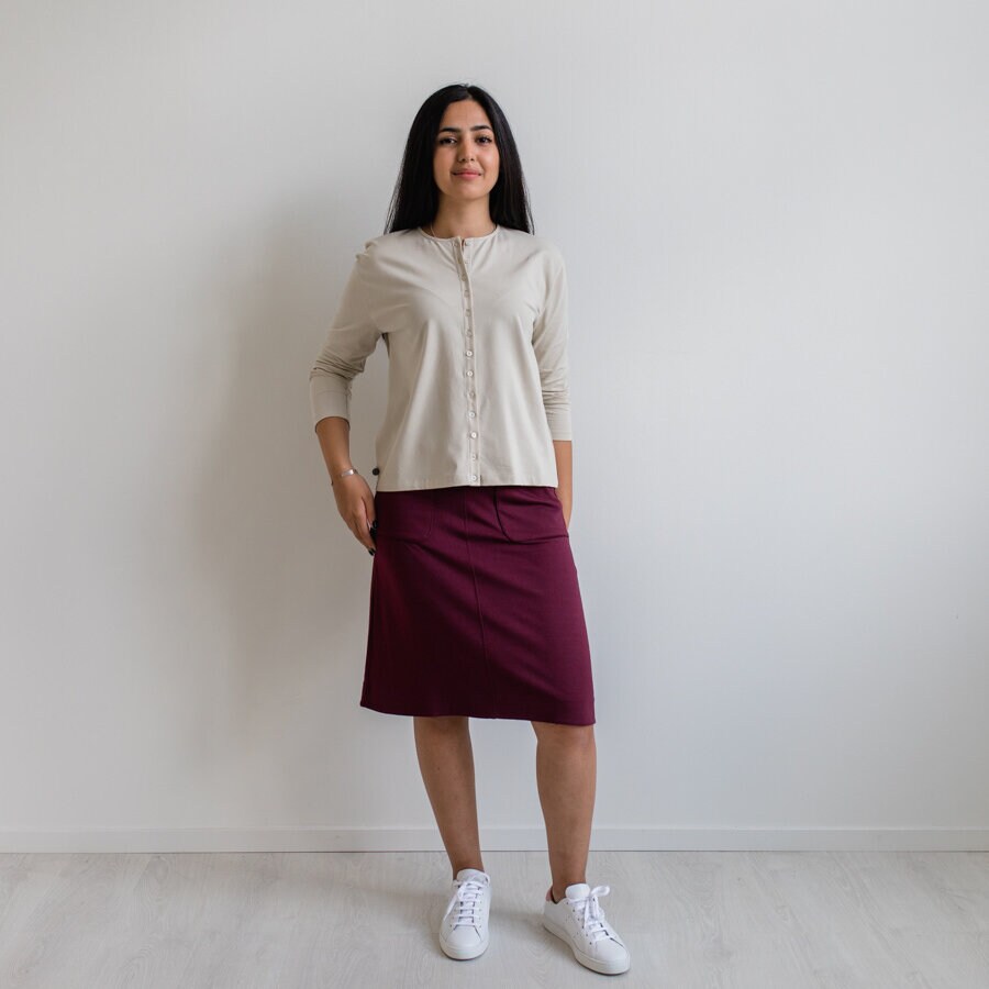 Leona cardigan - champagne