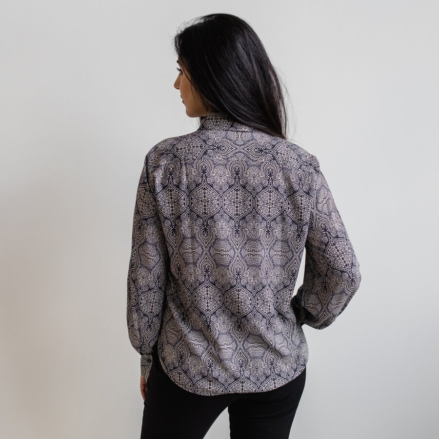Emma blouse - alhambra black
