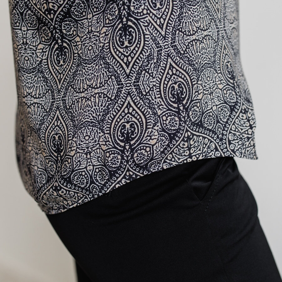 Emma blouse - alhambra black