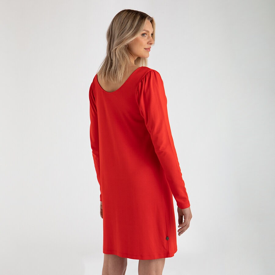 Liliana dress - high red