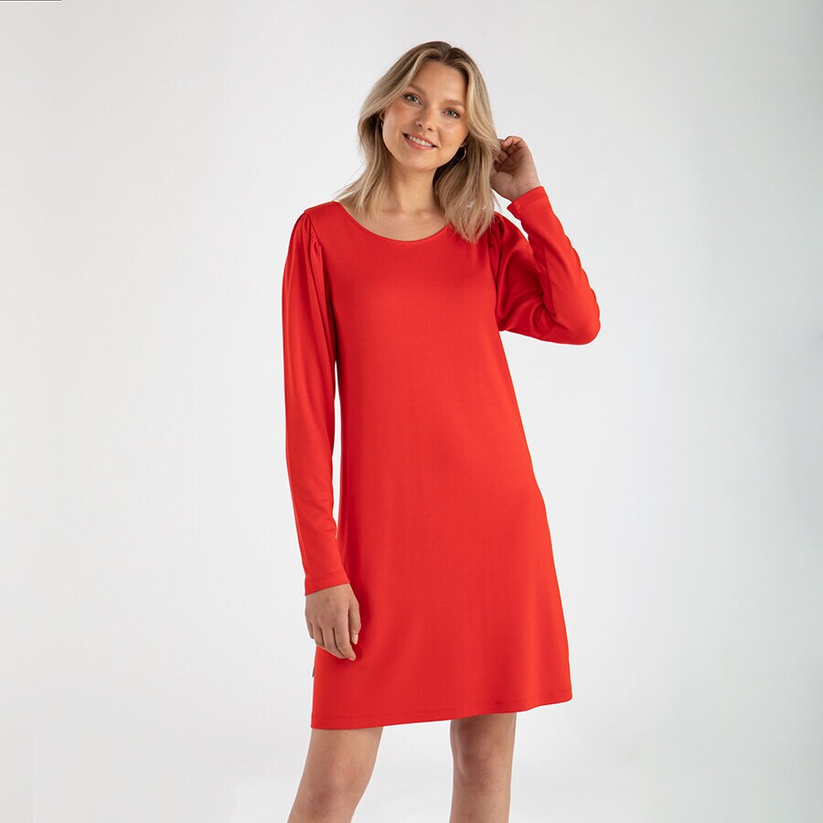 Liliana dress - high red