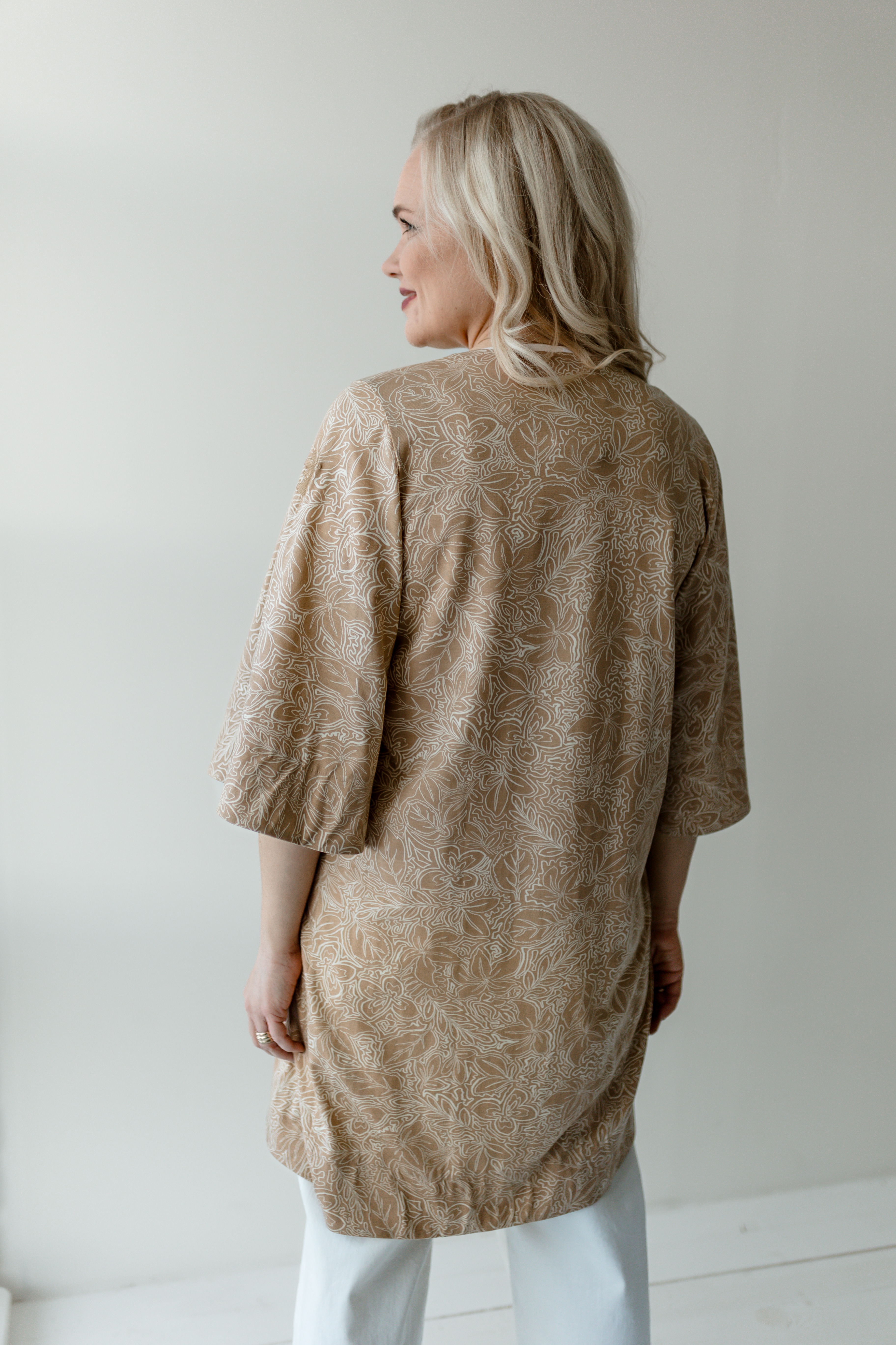 Magnolian caftan - goa soft nougat