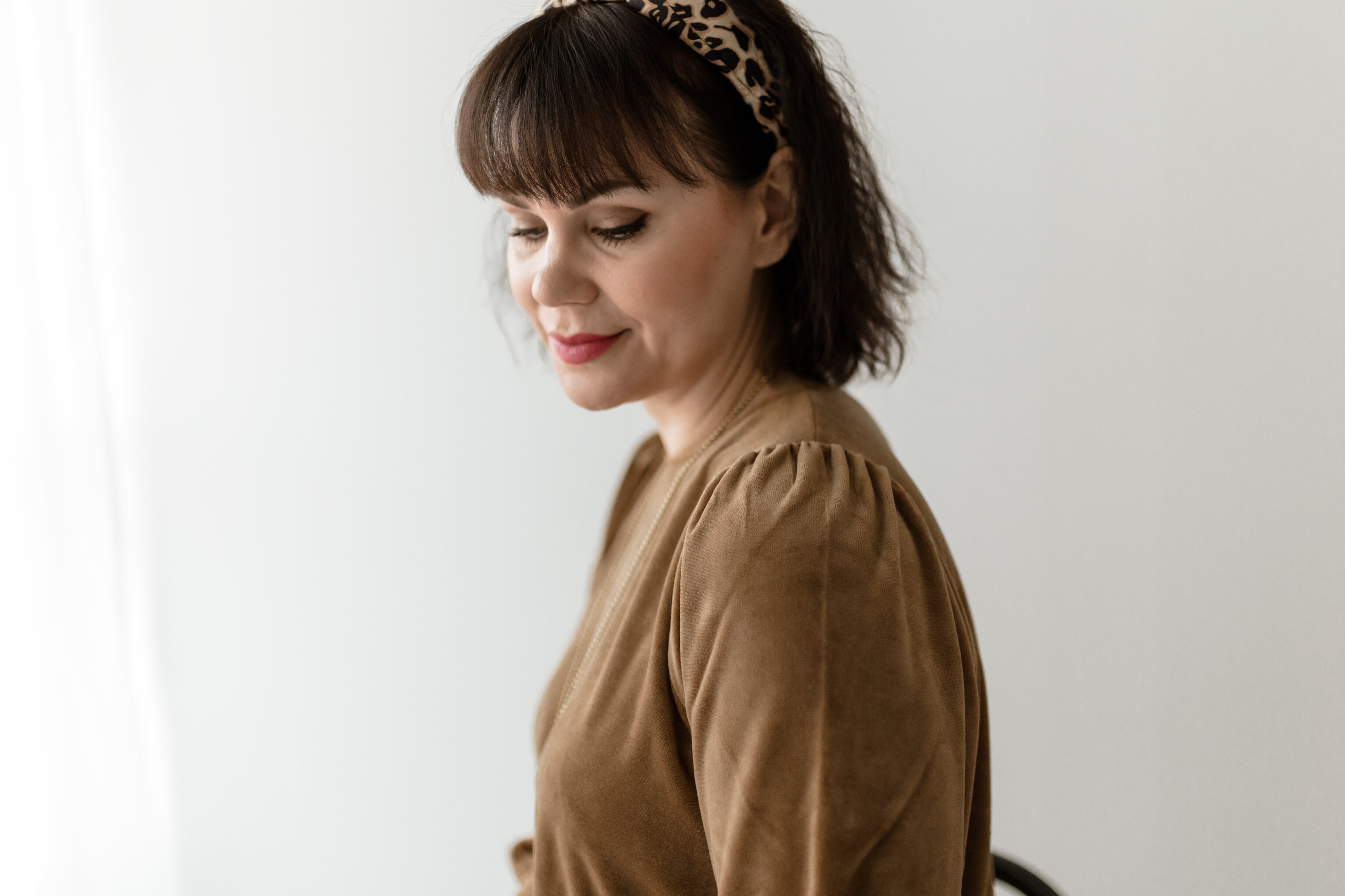 Seattle dress - lion brown