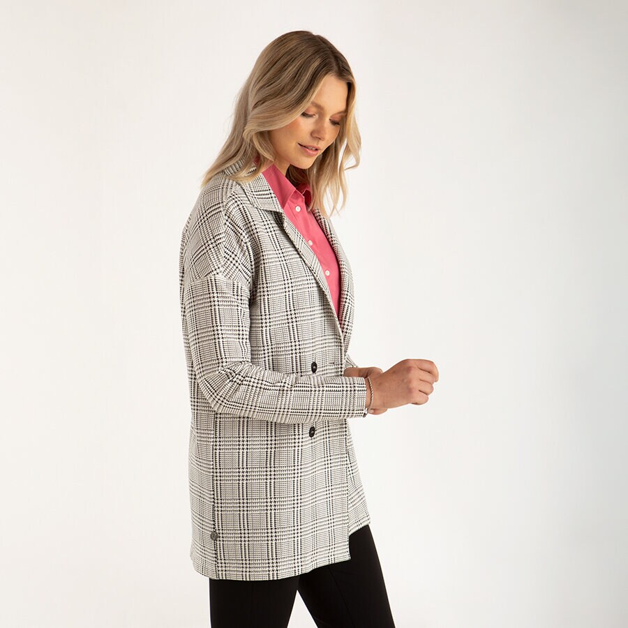 Ocean long robe - cooper black