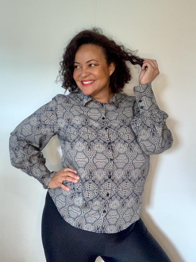 Emma blouse - alhambra black