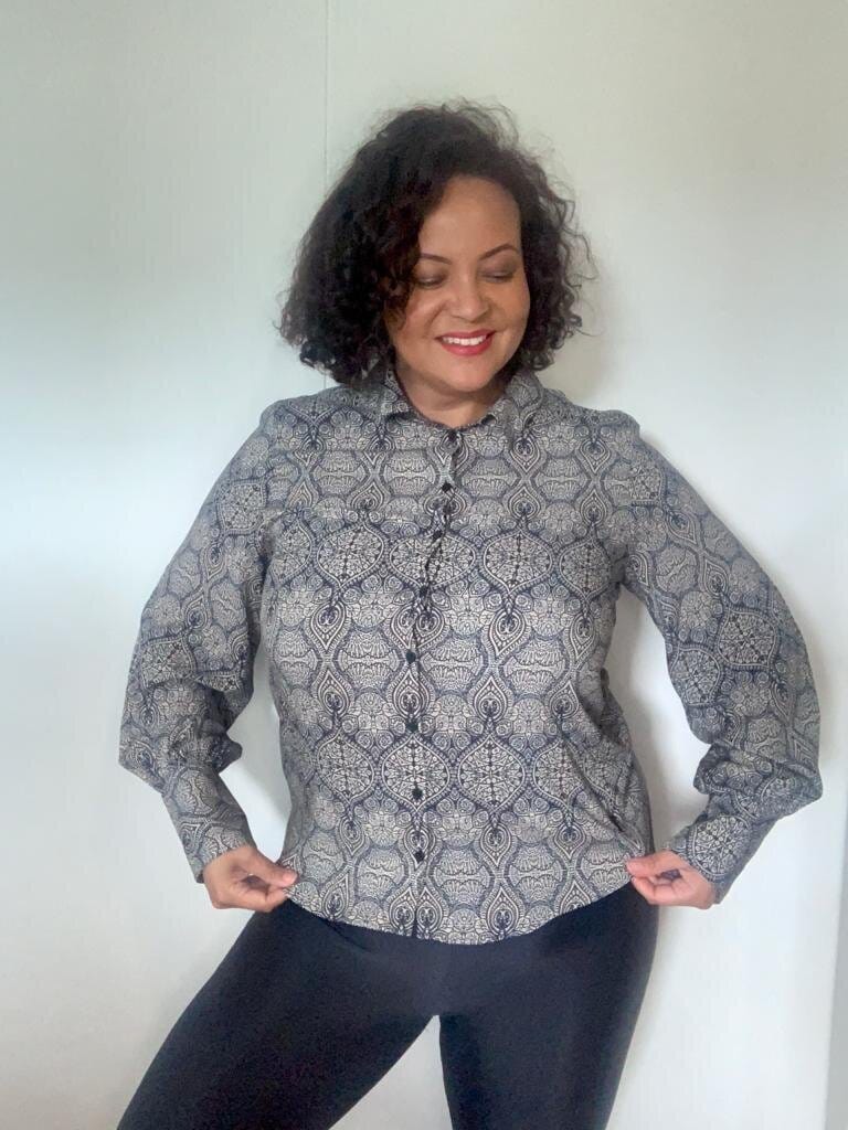 Emma blouse - alhambra black