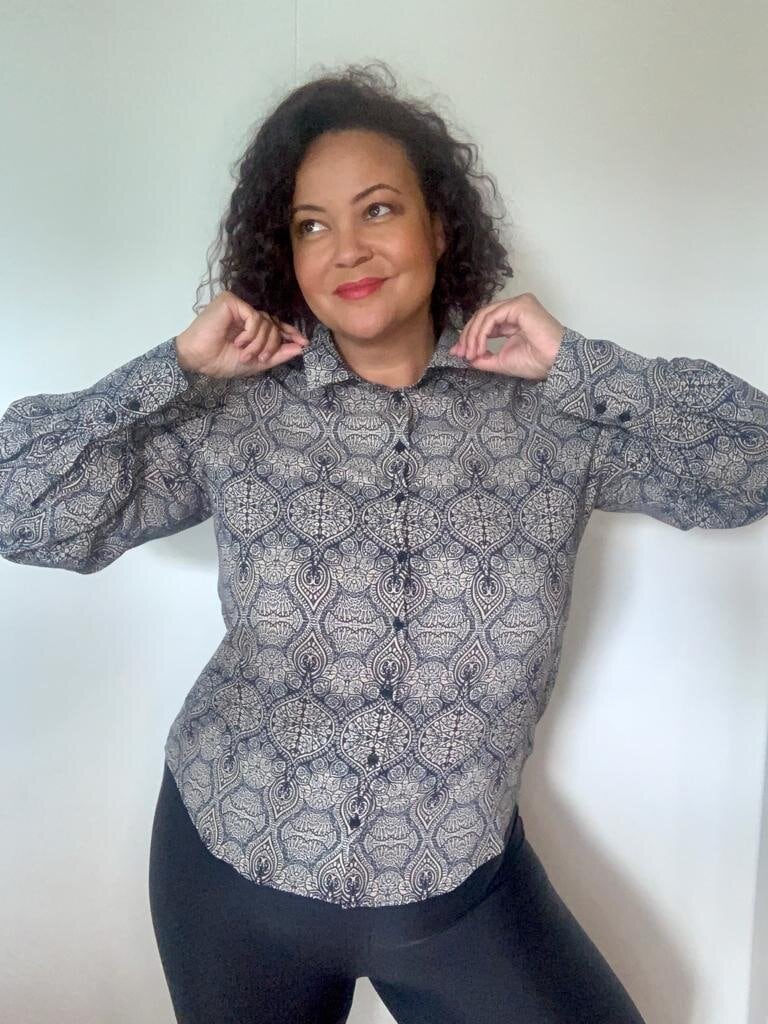Emma blouse - alhambra black