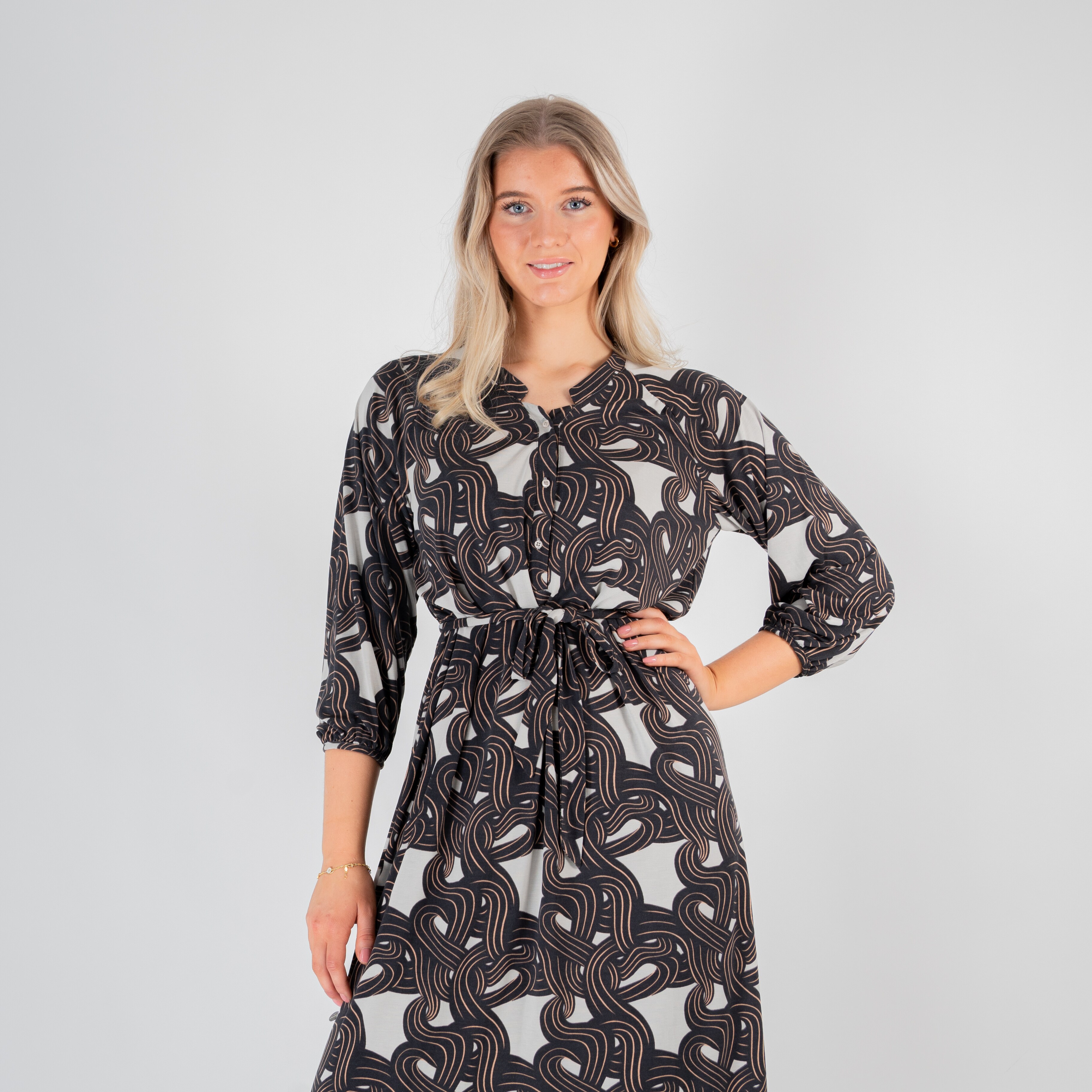 Universe dress - chaplet silver moss