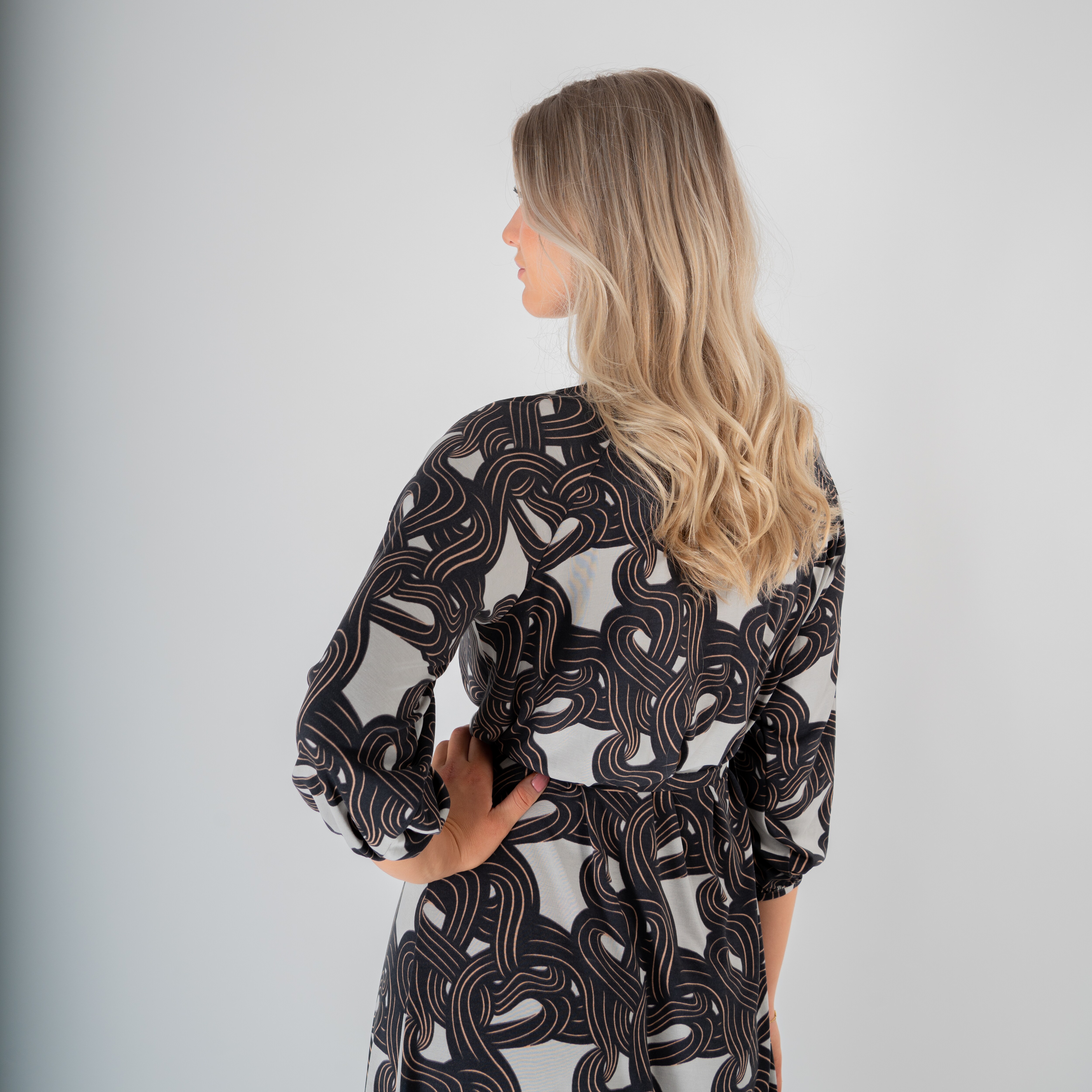 Universe dress - chaplet silver moss